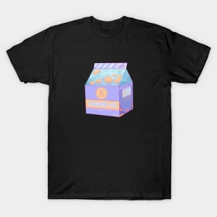 covid carton, Space milk, Food, Cute, Planets, Galaxy, Pastel T-Shirt